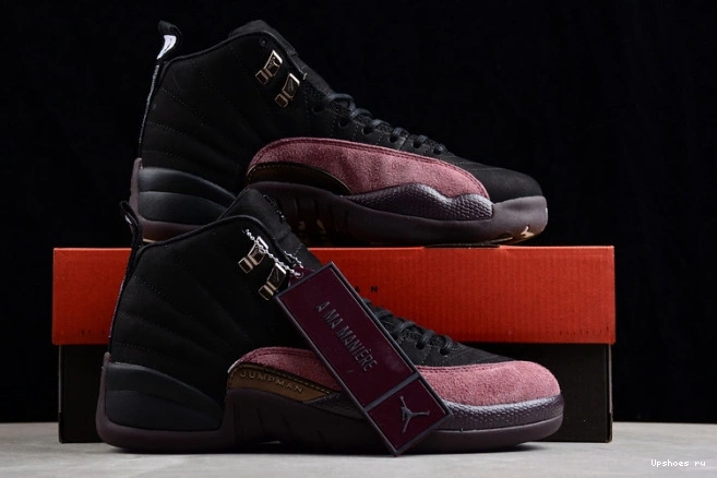 Black Retro A 12 Jordan DV6989-001 Maniére Ma 1113